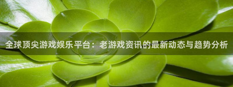 长征娱乐平台官方网站：全球顶尖游戏娱乐平台：老游戏资讯的最新