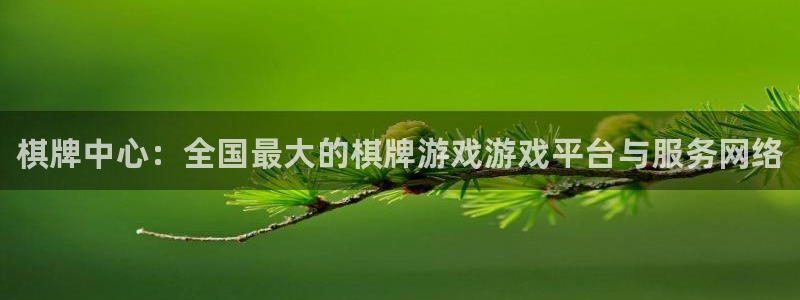长征娱乐平台注册：棋牌中心：全国最大的棋牌游戏游戏平台与服务